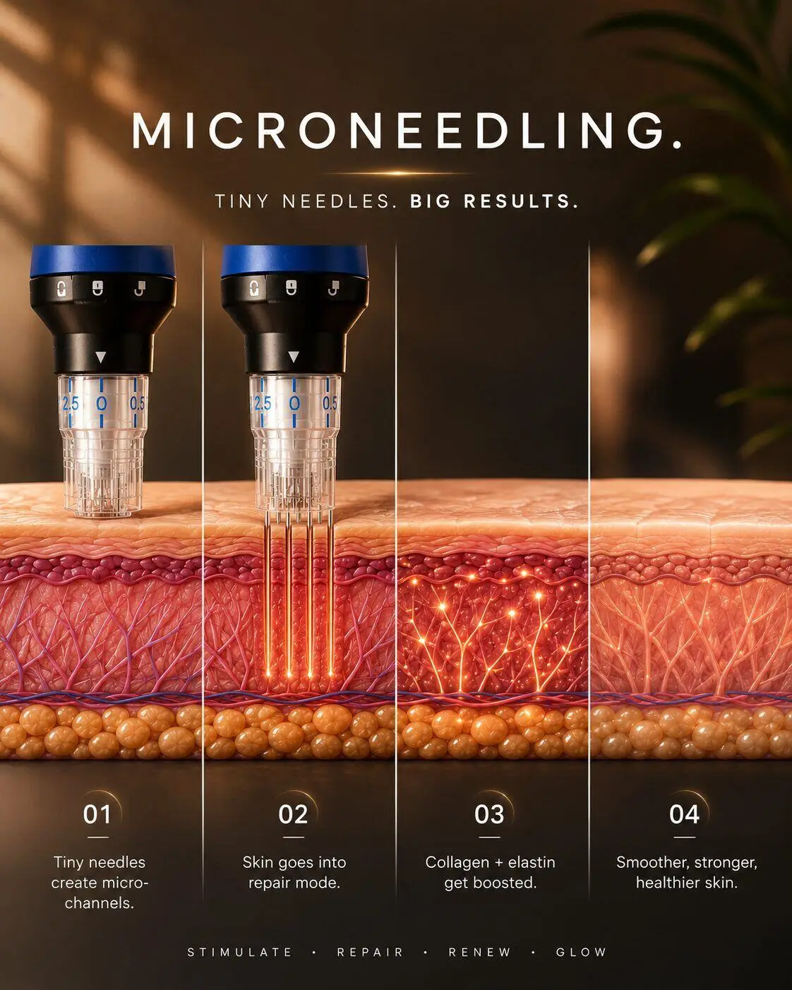 How SkinPen microneedling works