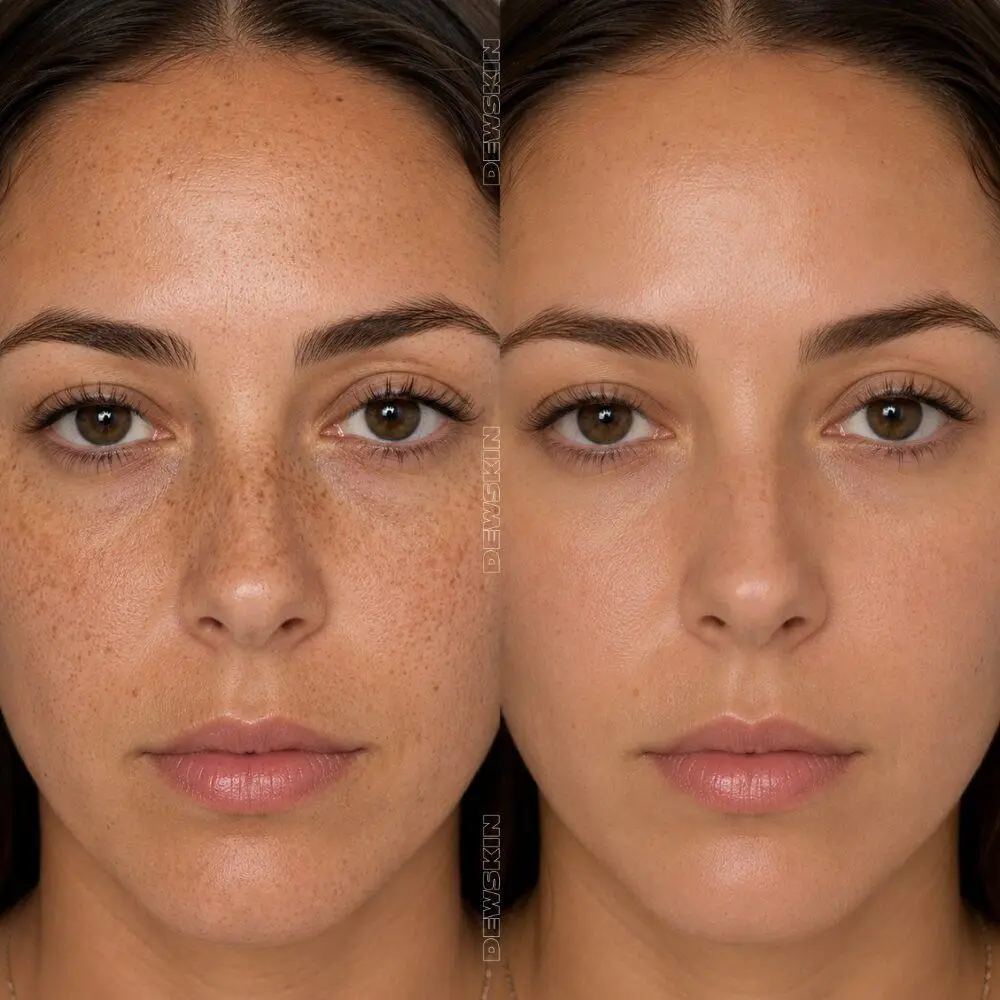Spot treatment result 4