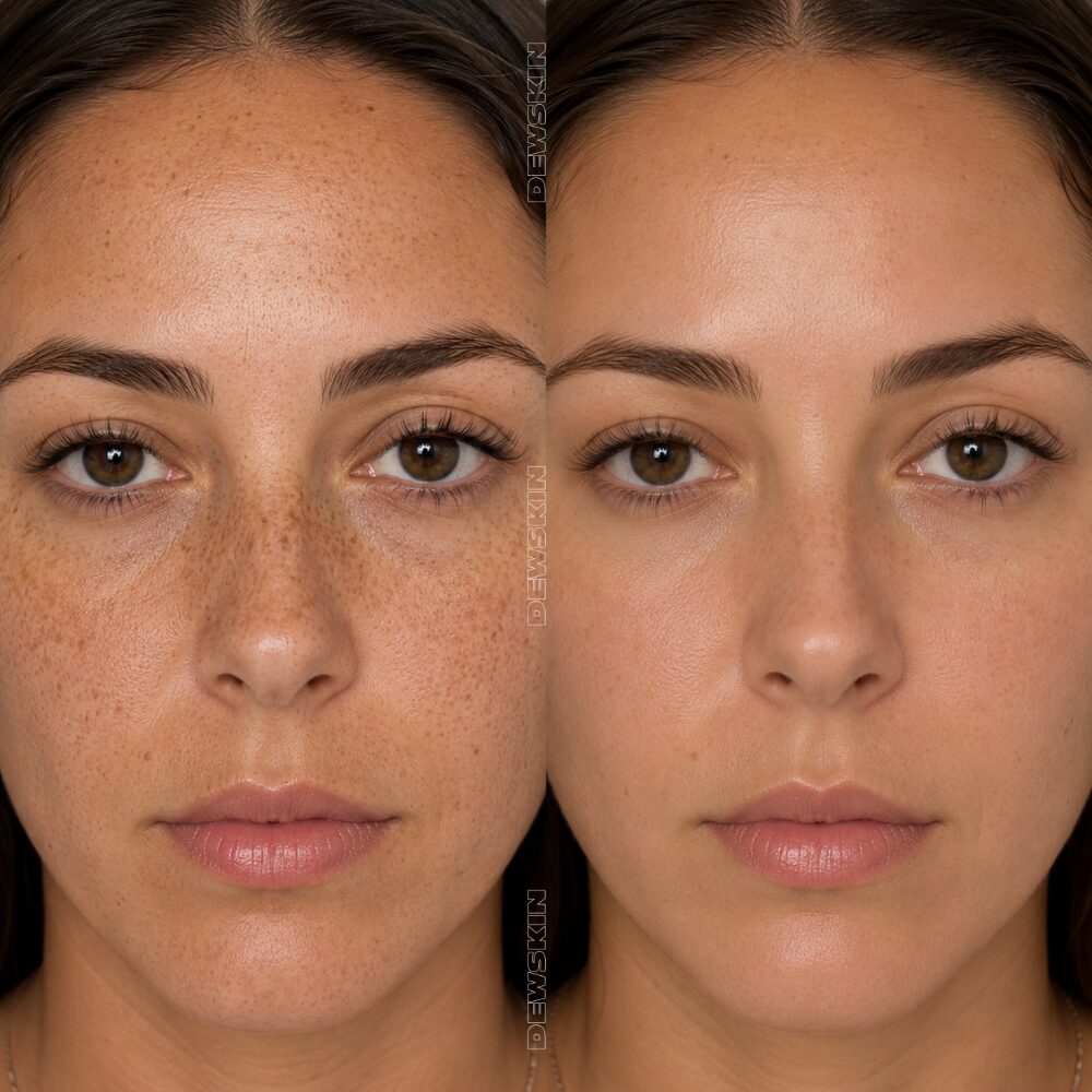 Spot treatment result 4